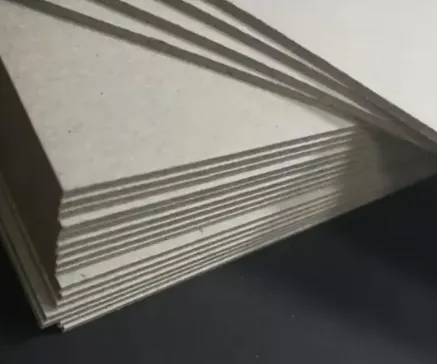 Cardboard gris pour boîte rigide et couverture du livre dur et dossiers