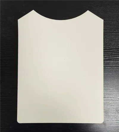 Carton d'emballage de vêtements, papier pour tableau blanc, vêtements, T-shirts, papier cartonné blanc duplex avec dos gris